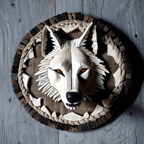 Knochenwolf — aus Bein und Knochen